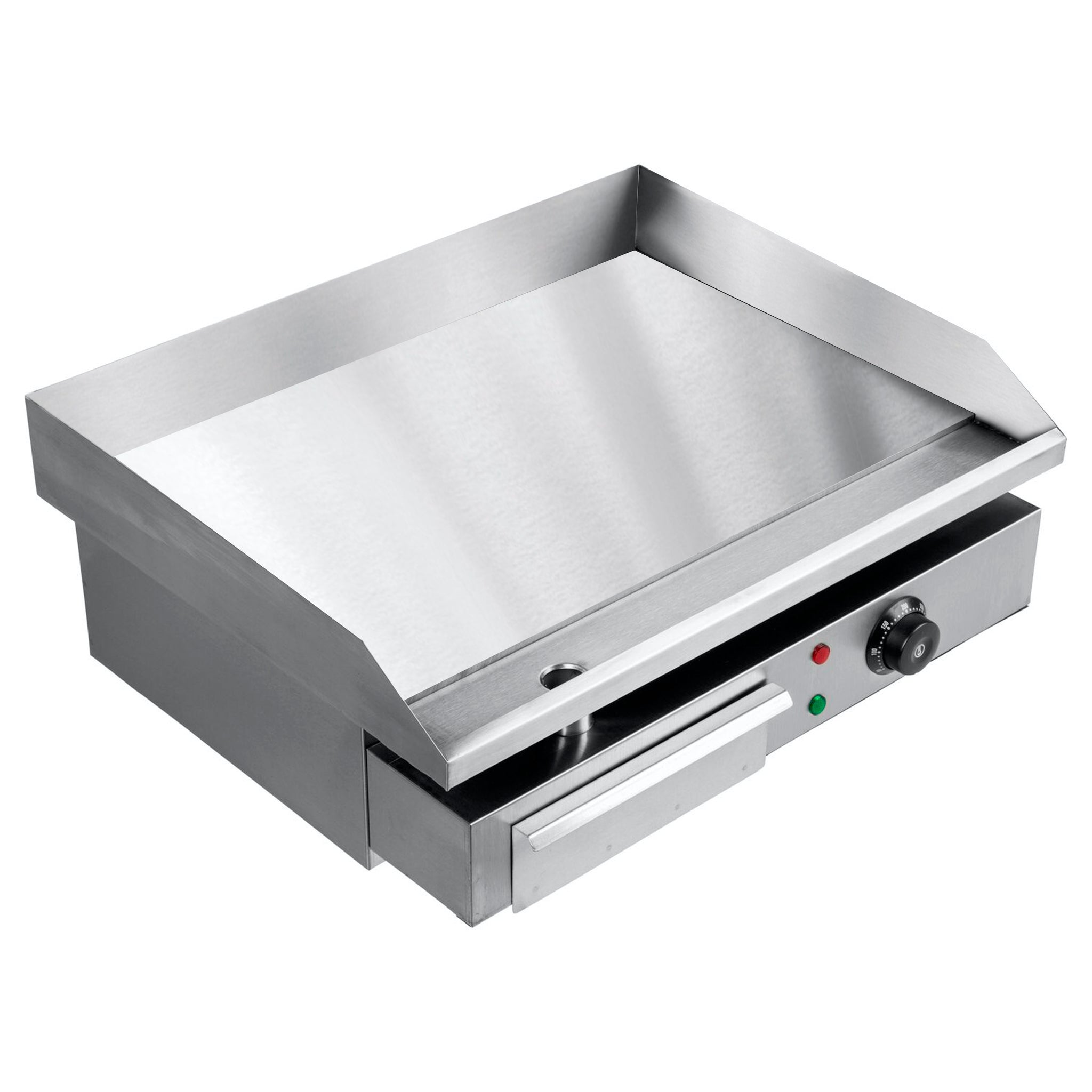 Commercial Electric Griddle Flat Top Grill Hot Plate 55cm 3kW