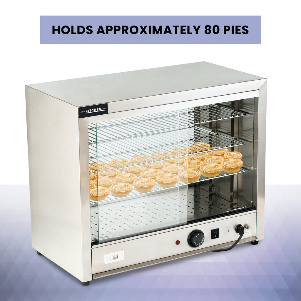 COMMERCIAL Pie Warmer Hot Food Display 100