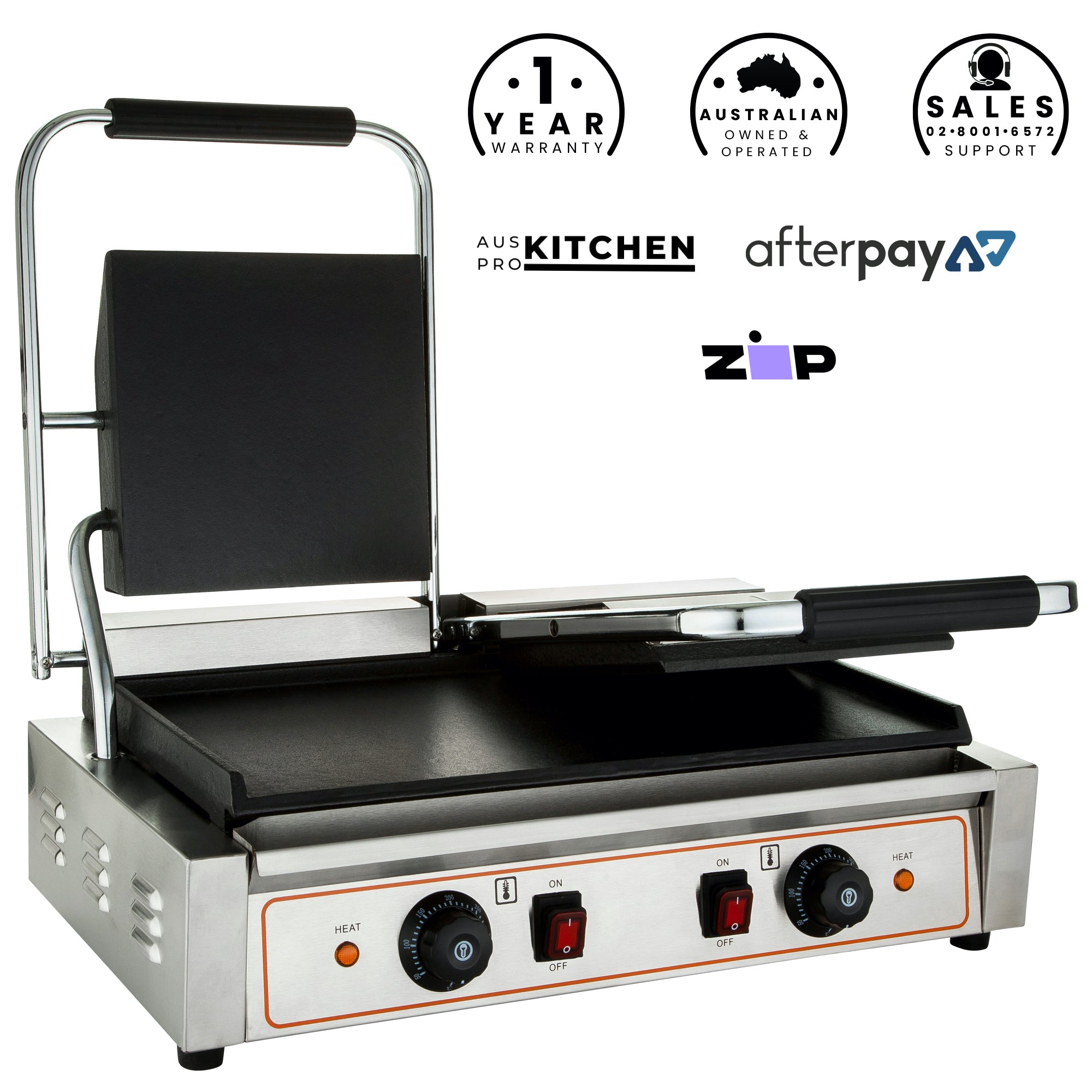 Press Grill Commercial Toaster Press Double Sandwich Press